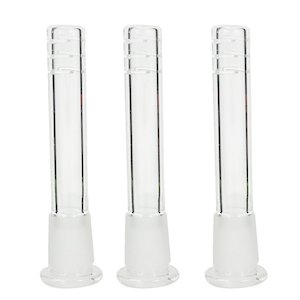 Dokha Lava LS3 Shisha Glass Stem 18mm Male To 18mm Female 12cm