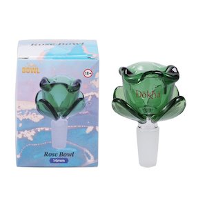 Waterpipe Accessories: Dokha Glass Rose Dropcone 14mm