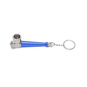 Smoking Pipes Xl: Dokha Colored Metal Smoking Pipe 7.3cm