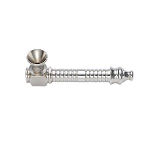 Smoking Pipes Xl: Dokha Electroplated Metal Smoking Pipe 8.8cm