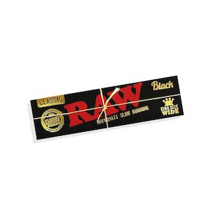 RAW CLASSIC BLACK King Size Papers
