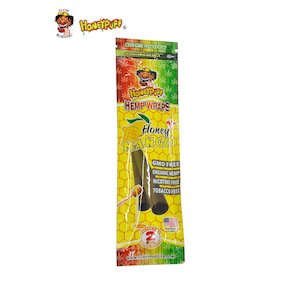 Honey Puff Natural Flavoured Hemp Wrap -Honey Mango (2pk)