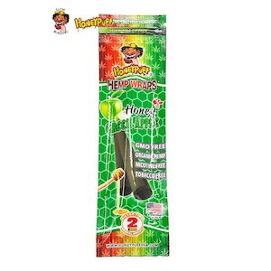 Honey Puff Natural Flavoured Hemp Wrap -Honey Green Apple (2pk)