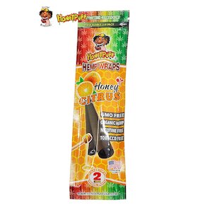 Honey Puff Natural Flavoured Hemp Wrap -Honey Citrus (2pk)