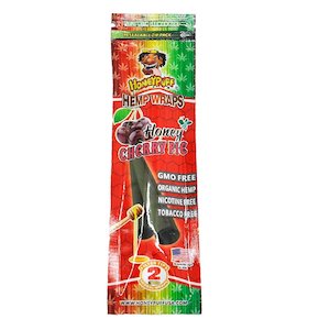 Honey Puff Natural Flavoured Hemp Wraps -Honey Cherry Pie (2pk)