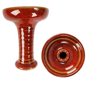 Parts Accessories Xl: Shishaglass Ceramic Red Shisha Hookah Bow Head
