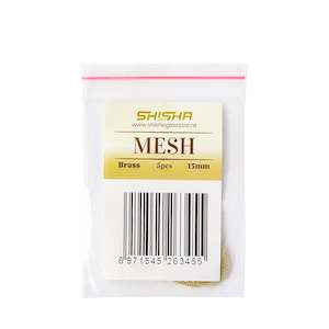 Mesh Brass 15mm 5 pieces
