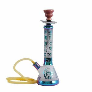 Shisha Glass Multi Color R1 Shisha Pipe Vase 35cm