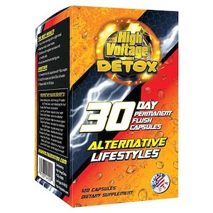 Detox Testers: High Voltage Detox 30-Day Permanent Flush Capsules