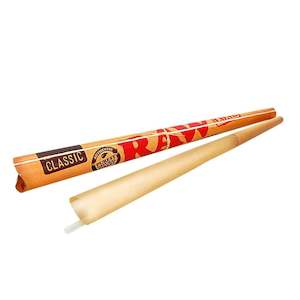 Smoking Papers Rolls: RAW Super Natural Cone 1Pc