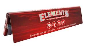 Elements Red Connoisseur King size paper + Tips