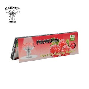Hornet Flavored Rolling Paper 1 1/4 - Frambuesa