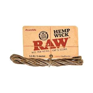 RAW Hemp Wick 1mtr