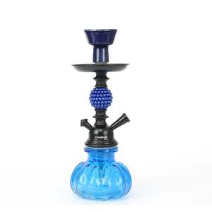German Hookah Xl: Shisha Glass Pearls Hookah 1xHose 22cm
