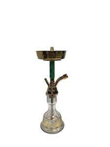 Shishaglass Green Egyptian Style Hookah 46cm