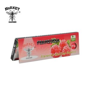 Hornet: Hornet Flavored Rolling Paper 1 1/4 - Frambuesa