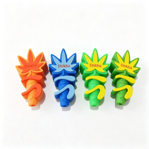 Smoking Pipes Xl: Dokha Leafy 710 Silicone Pipe 7.5cm