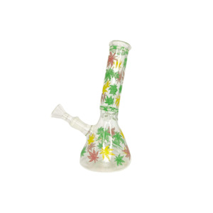 Shishaglass Leaf Shape Waterpipe 20cm