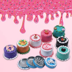 Grinders: NBT Cake Metal Grinder 63mm 4pcs