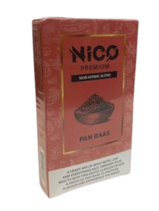Shisha Flavours: Nico Premium Pan Raas 50g