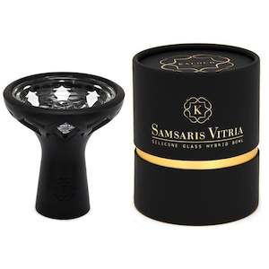 Kaloud Samsaris Vitria II Silicone Glass Hookah Bowl