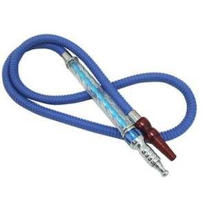 Hookah Hoses: Plastic Shisha Hose With Metal Pipe 190cm