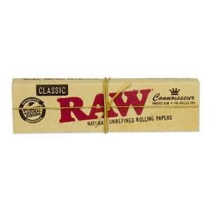 RAW Classic Connoisseur Kingsize Slim with Pre-rolled Tips