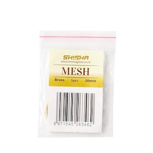 Mesh Brass 20mm 5 pieces