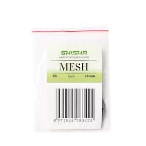 Mesh Stainless Steel 25mm 5 pieces