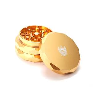 Metal Grinders: NBT Aluminum Polygon Grinder 63mm 4xParts