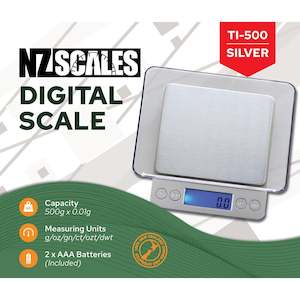 Portable Digital Scales: NZ Digital Scale TI-500 500 x 0.01g