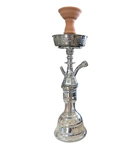 Egyptian Hookah: Shisha Glass SS3 Hookah 1x Hose 52cm