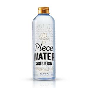 Piece Water Solution 12oz