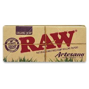 RAW Organic Artesano King Size With Papers + Tips