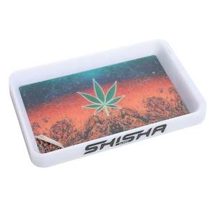 ShishaGlass 7-Color Glow White Rolling Tray