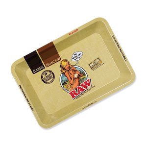 Rolling Trays: RAW Girl Rolling Tray (Mini)