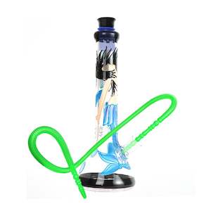 Mermaid Beaker Base Glass Waterpipe With Ice Catcher 27cm