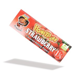 Honey Puff Extra Flavored Rolling Paper 1 1/4 - Strawberry