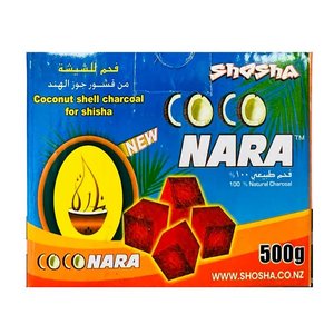 Hookah Charcoals: Shosha Coconara Charcoal 500g