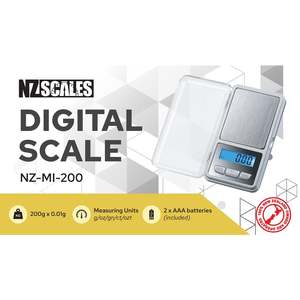 Portable Digital Scales: NZ Digital Scale NZ-MI-200 200 x 0.01g
