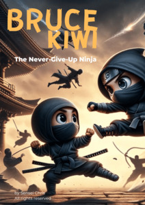 Products: Bruce Kiwi – Never Give up Ninja