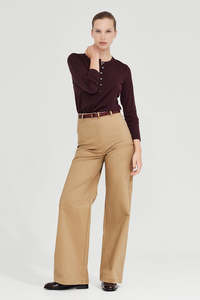 All: The Joplin Trouser in Tan