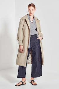 Sale: The Kingsly Coat in Taupe