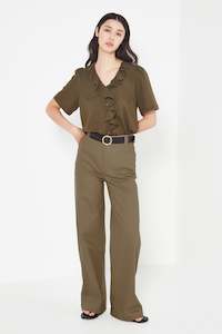 A Tailored Pant: The Cardiff Trouser in Sage