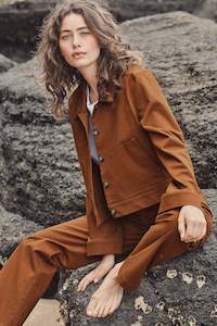 Sale: The Livingston Jacket in Rust