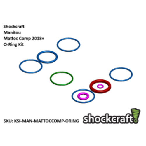 Products: Fork Service Kit for Manitou Mastodon Comp 2018+ Forks Shockcraft