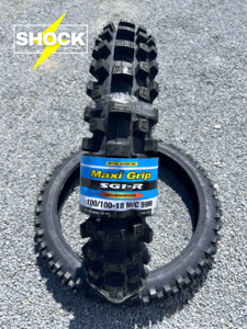 Electric Dirt Bike Tyres Nz: Maxi Grip 100/100-18 SG1 Tyre