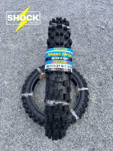 Electric Dirt Bike Tyres Nz: Maxi Grip 80/100-21 SG1 Tyre