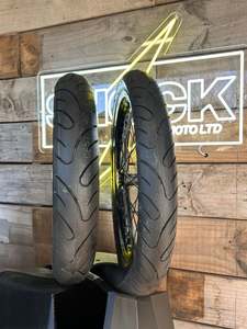 Electric Dirt Bike Parts Nz: 17" Supermoto Wheel Set