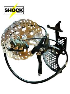 Electric Dirt Bike Parts Nz: Light Bee X Ultra Bee Rear Brake Upgrade Kit (Aftermarket)